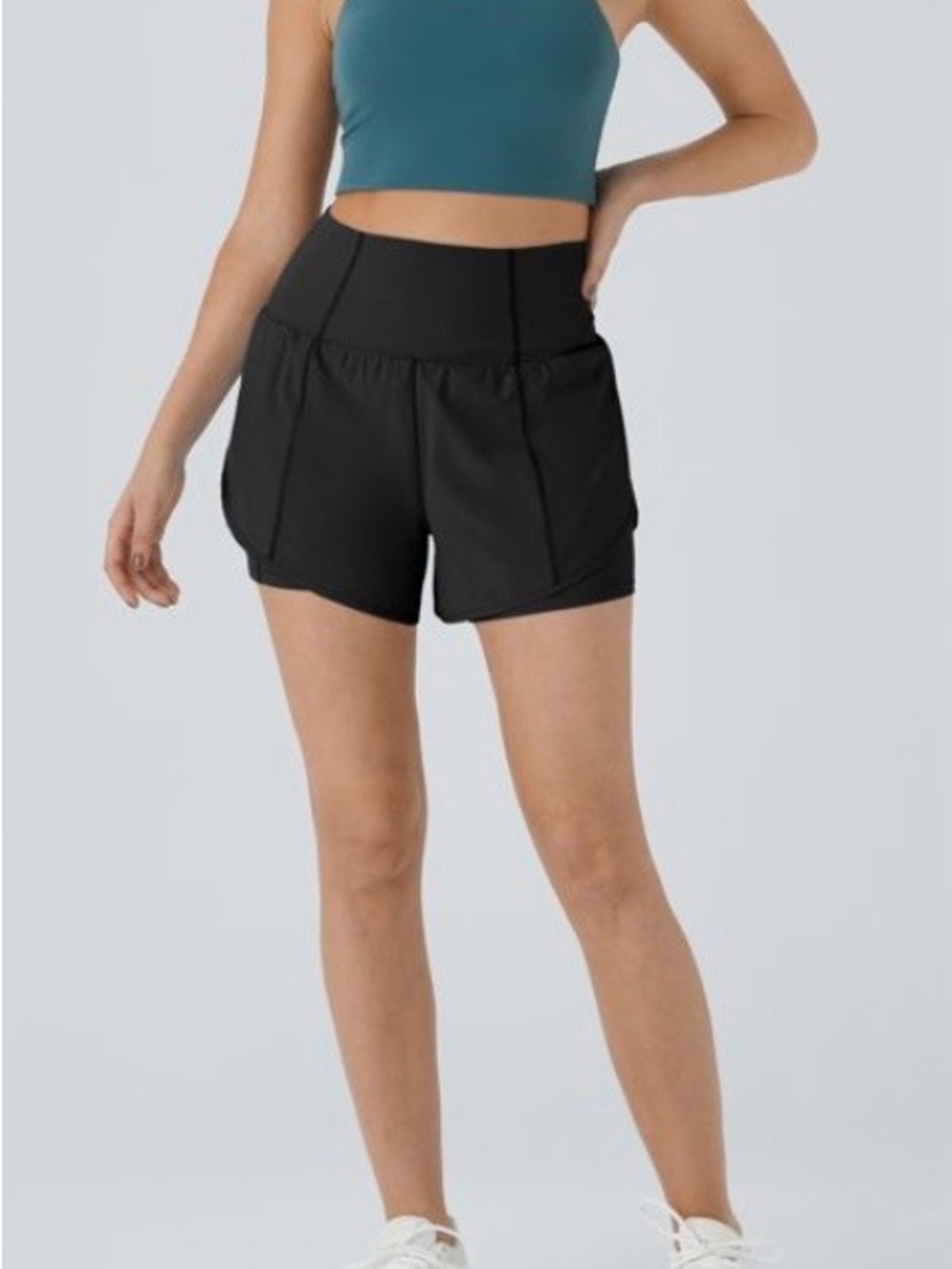 XLARGE. HALARA 2 In 1 RUNNING SHORTS 4.5” - Picture 2 of 11